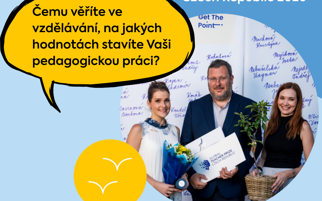 Jaké hodnoty ve vzdělávání uplatňují vítězové Global Teacher Prize Czech Republic 2026?